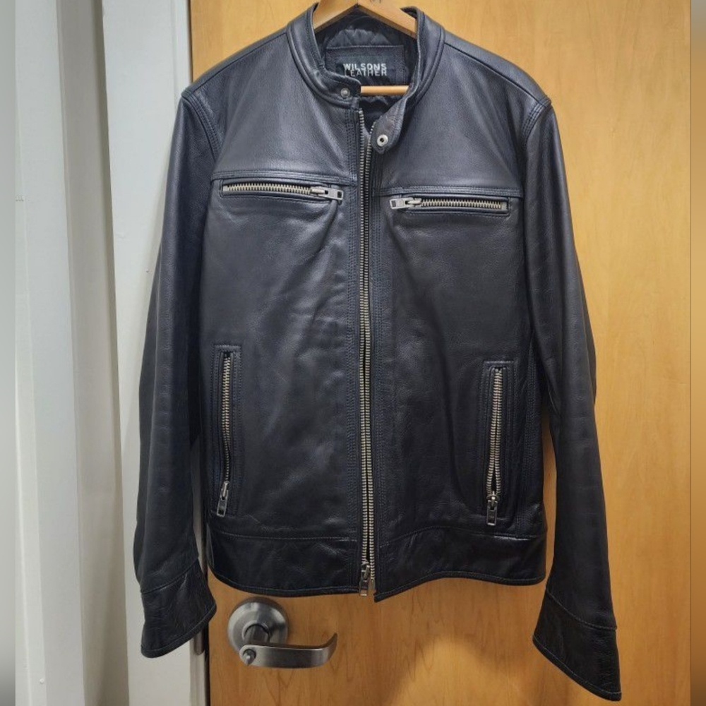 Wilson Leather Biker Jacket